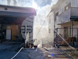 Смолян - пожар