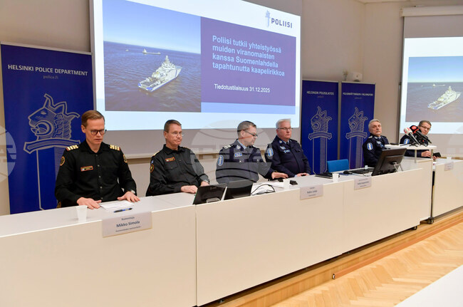 Finland Undersea Cable Damage