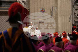 Vatican Pope New Year's Eve