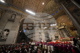 Vatican Pope New Year's Eve