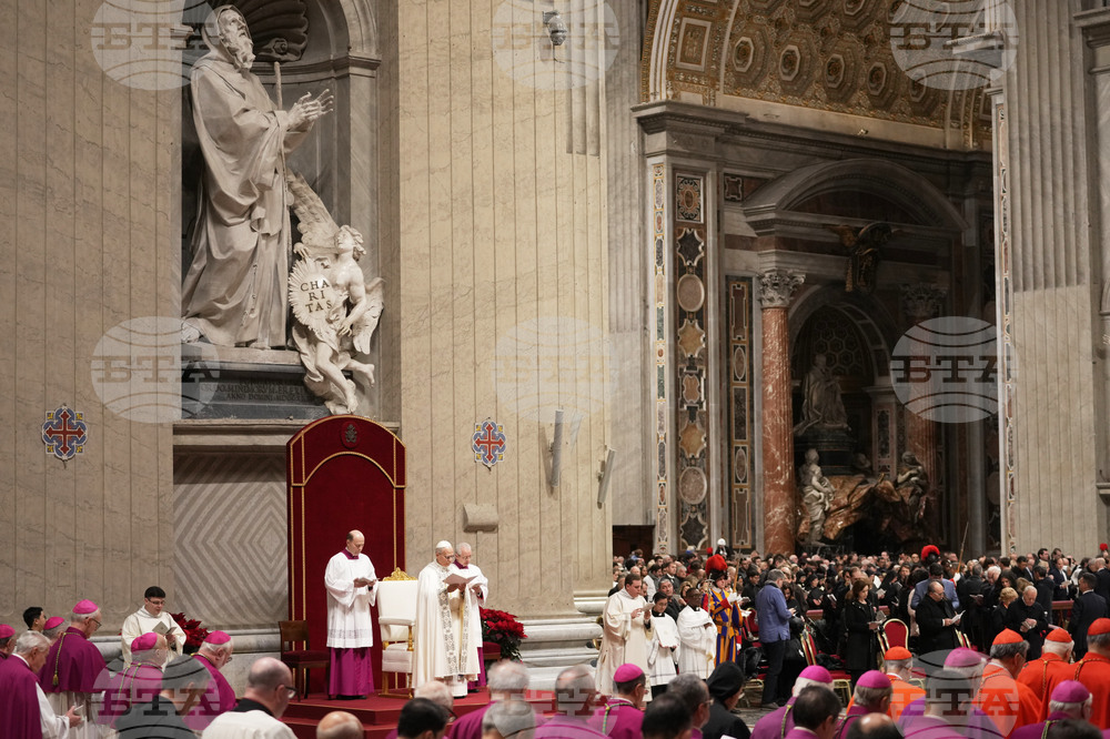 Vatican Pope New Year's Eve
