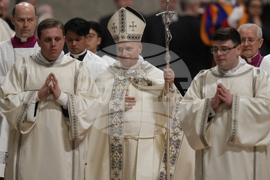 Vatican Pope New Year's Eve