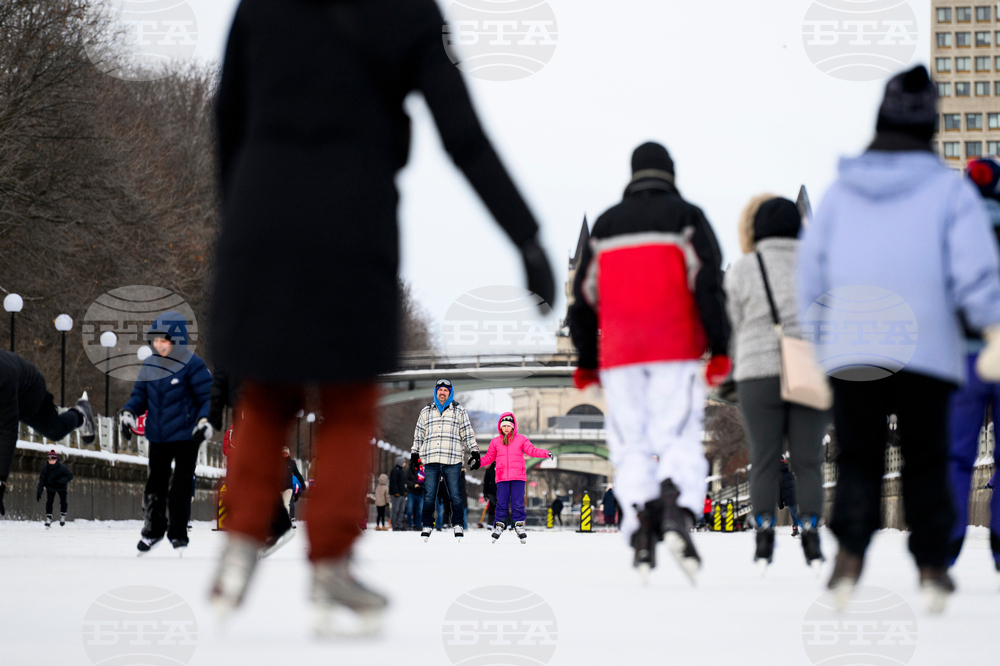 Canada Rideau Canal Skateway