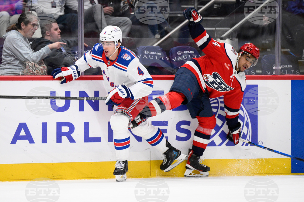 Rangers Capitals Hockey