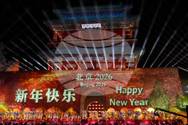 APTOPIX New Year Day China