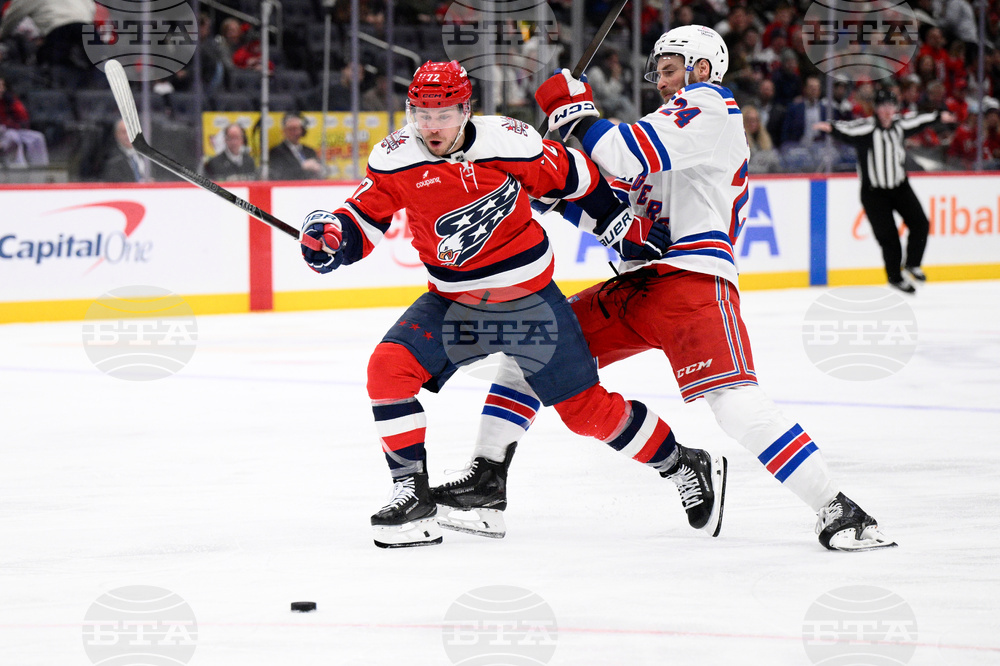 Rangers Capitals Hockey