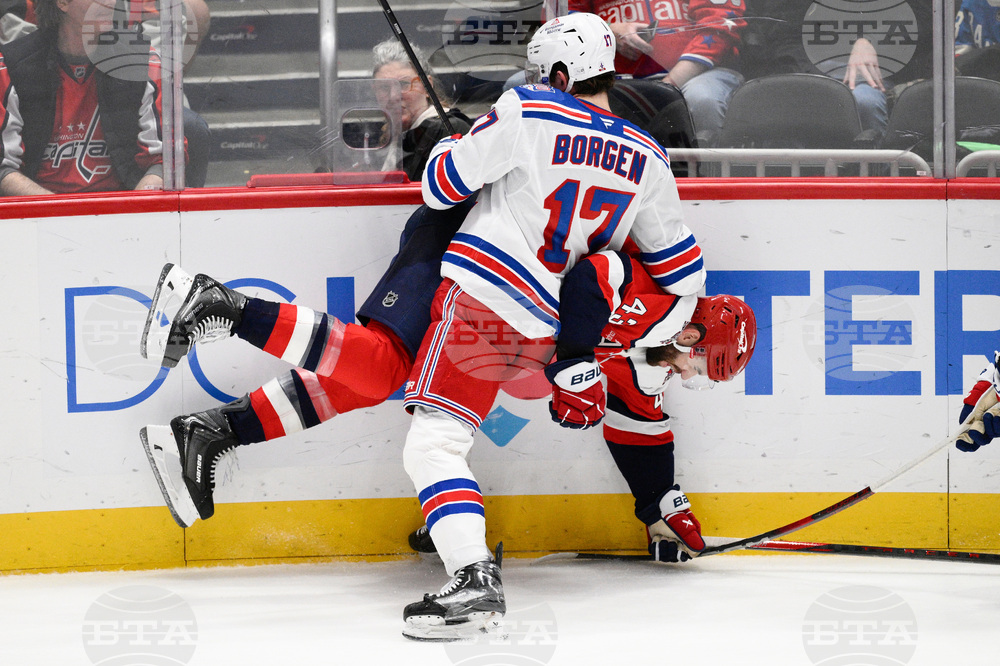 Rangers Capitals Hockey