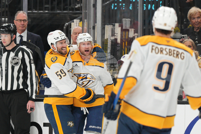 Predators Golden Knights Hockey