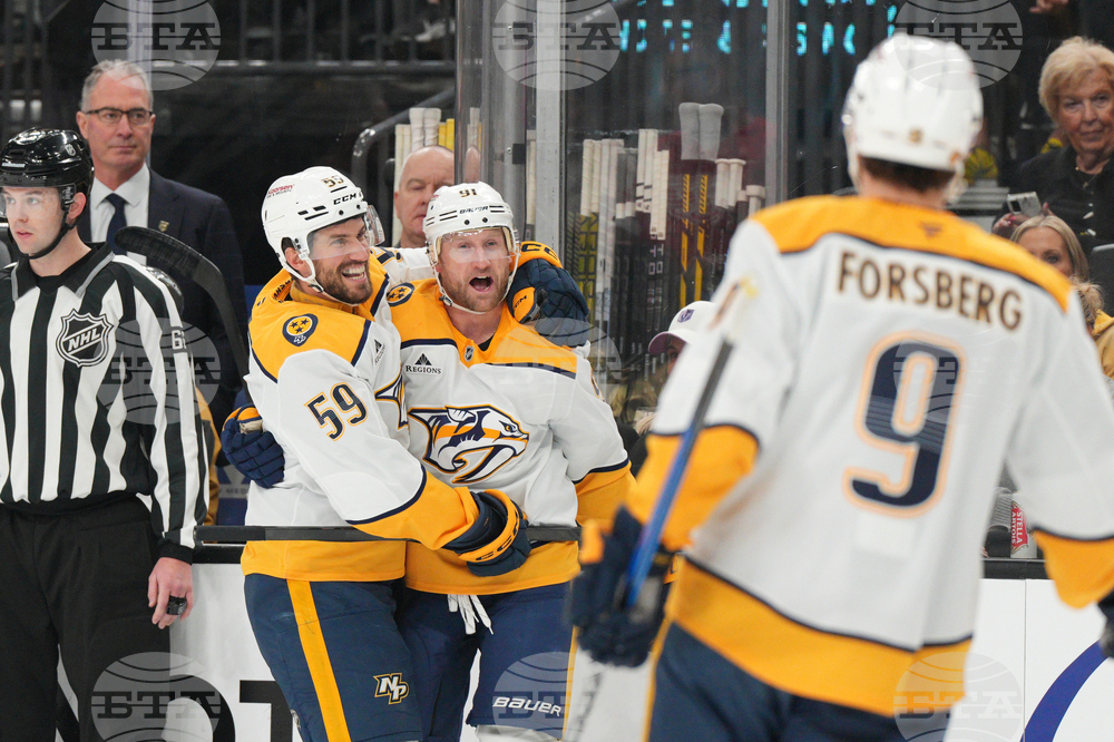 Predators Golden Knights Hockey