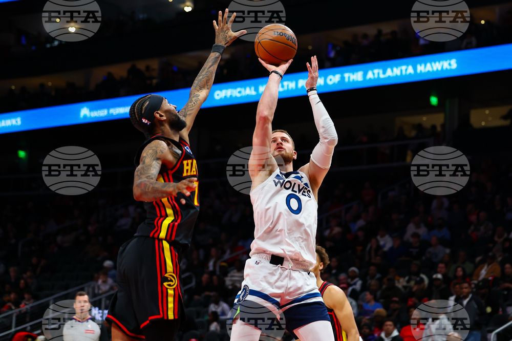 Timberwolves Hawks Basketball