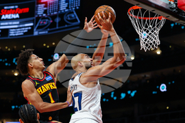 Timberwolves Hawks Basketball