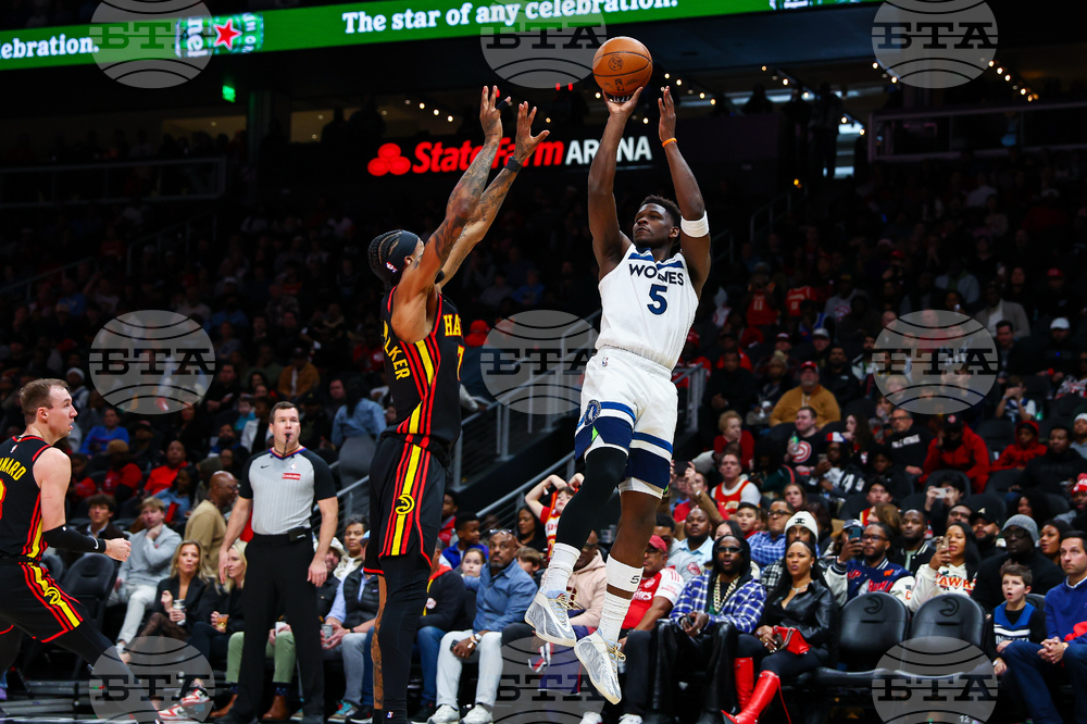 Timberwolves Hawks Basketball