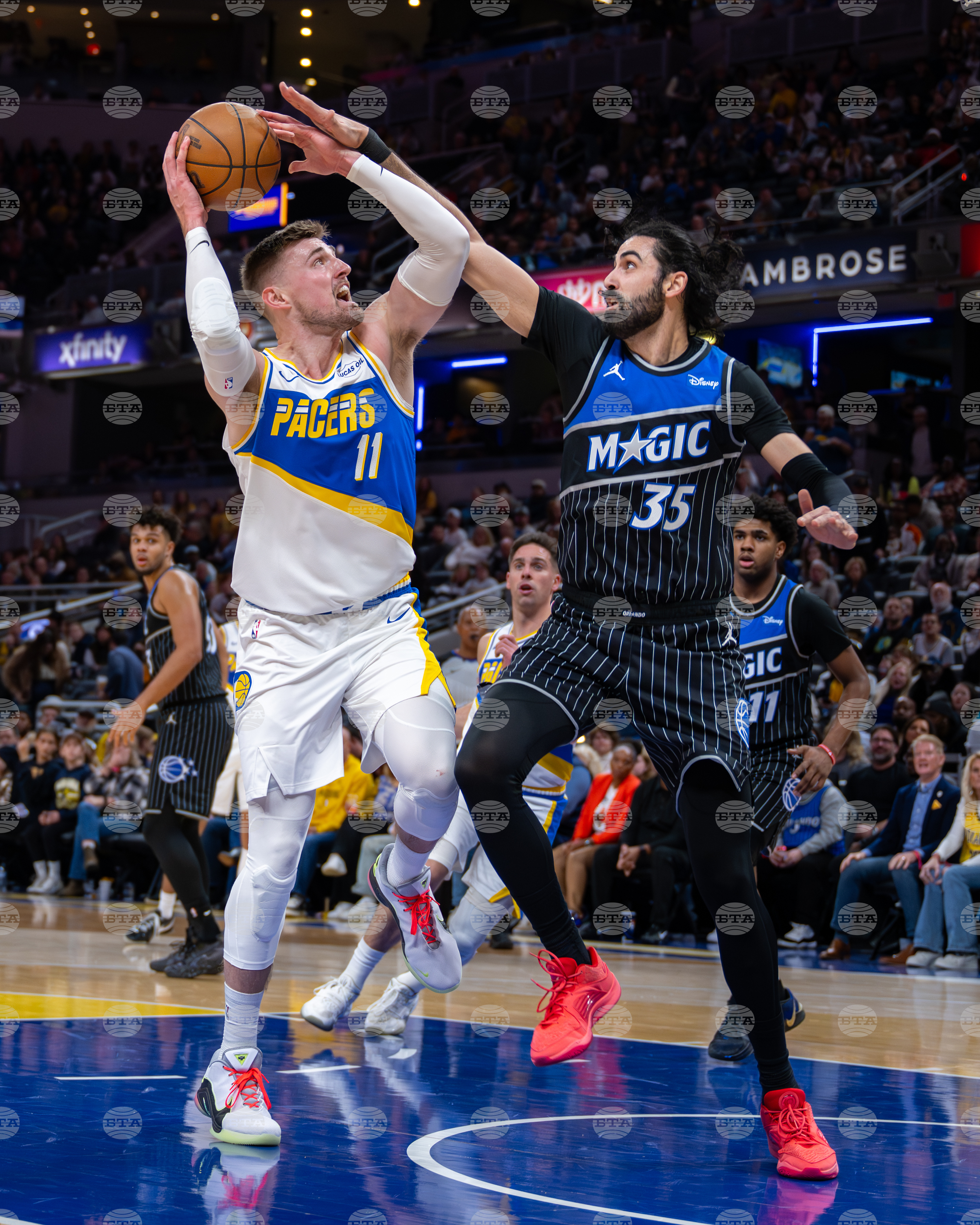 Magic Pacers Basketball