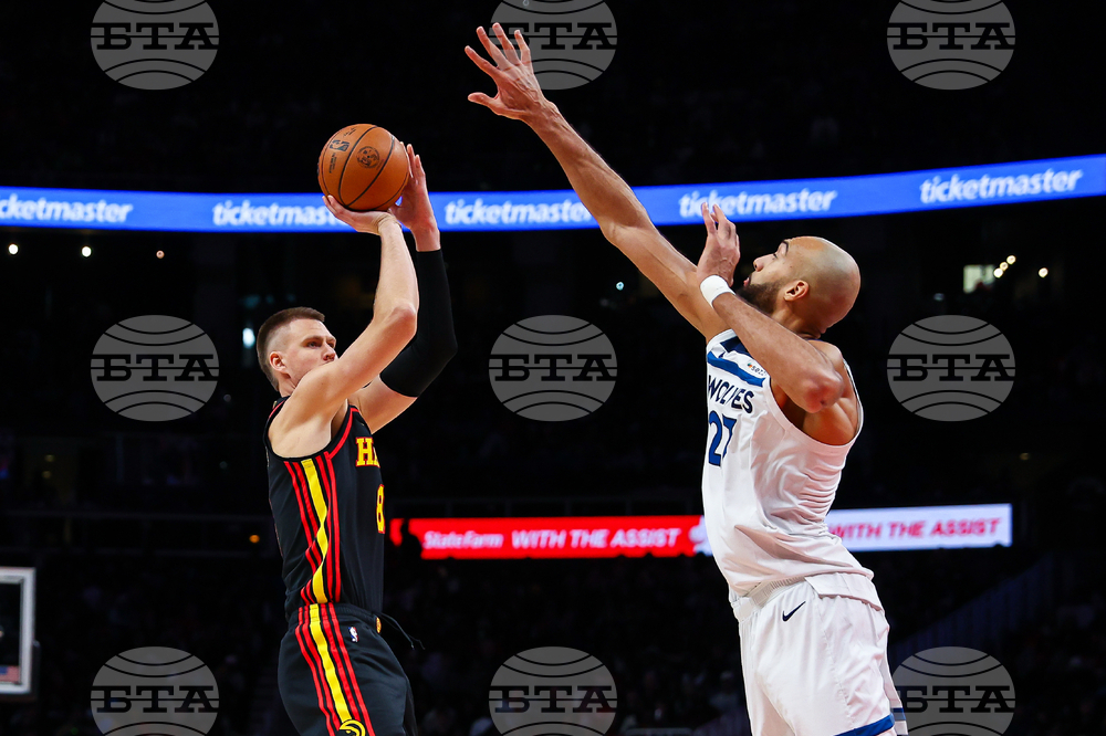 Timberwolves Hawks Basketball