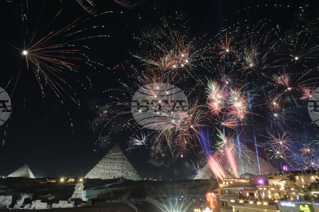 APTOPIX New Year Egypt