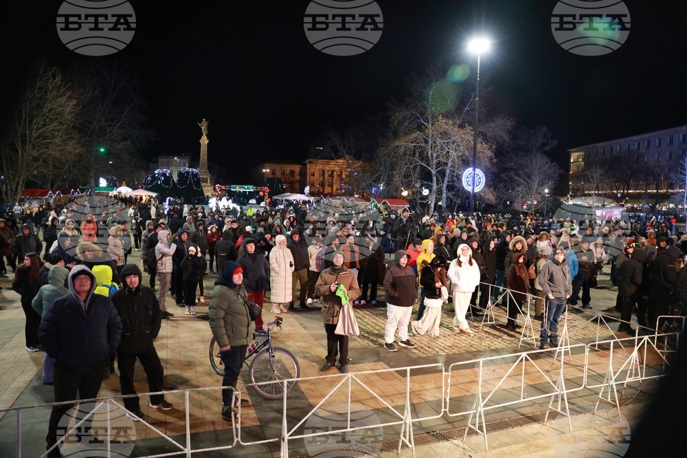 Русе - Нова година - посрещане