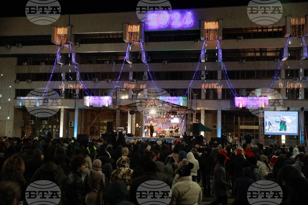 Русе - Нова година - посрещане