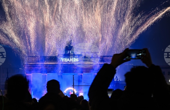 APTOPIX New Year's Eve Berlin