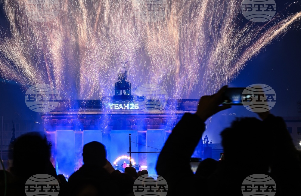 APTOPIX New Year's Eve Berlin