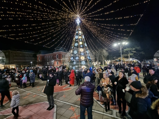 Кюстендил - посрещане на 2026 година