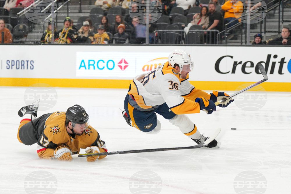 Predators Golden Knights Hockey