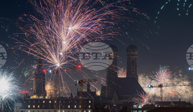 APTOPIX New Year's Eve Germany