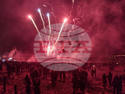 APTOPIX New Year's Eve Germany