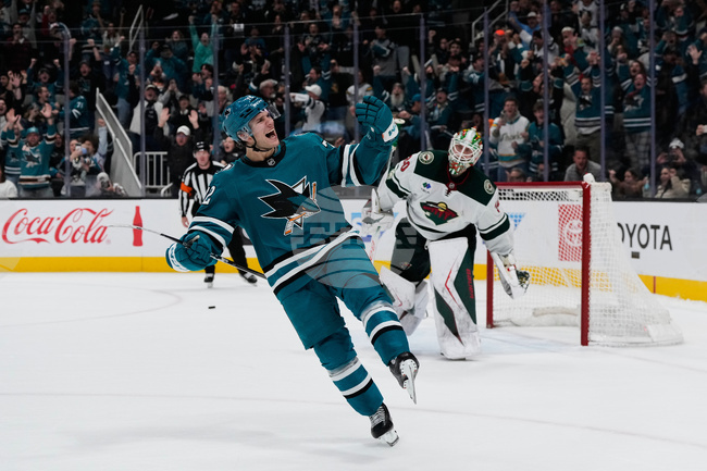 APTOPIX Wild Sharks Hockey