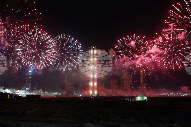 APTOPIX New Year's Eve Egypt