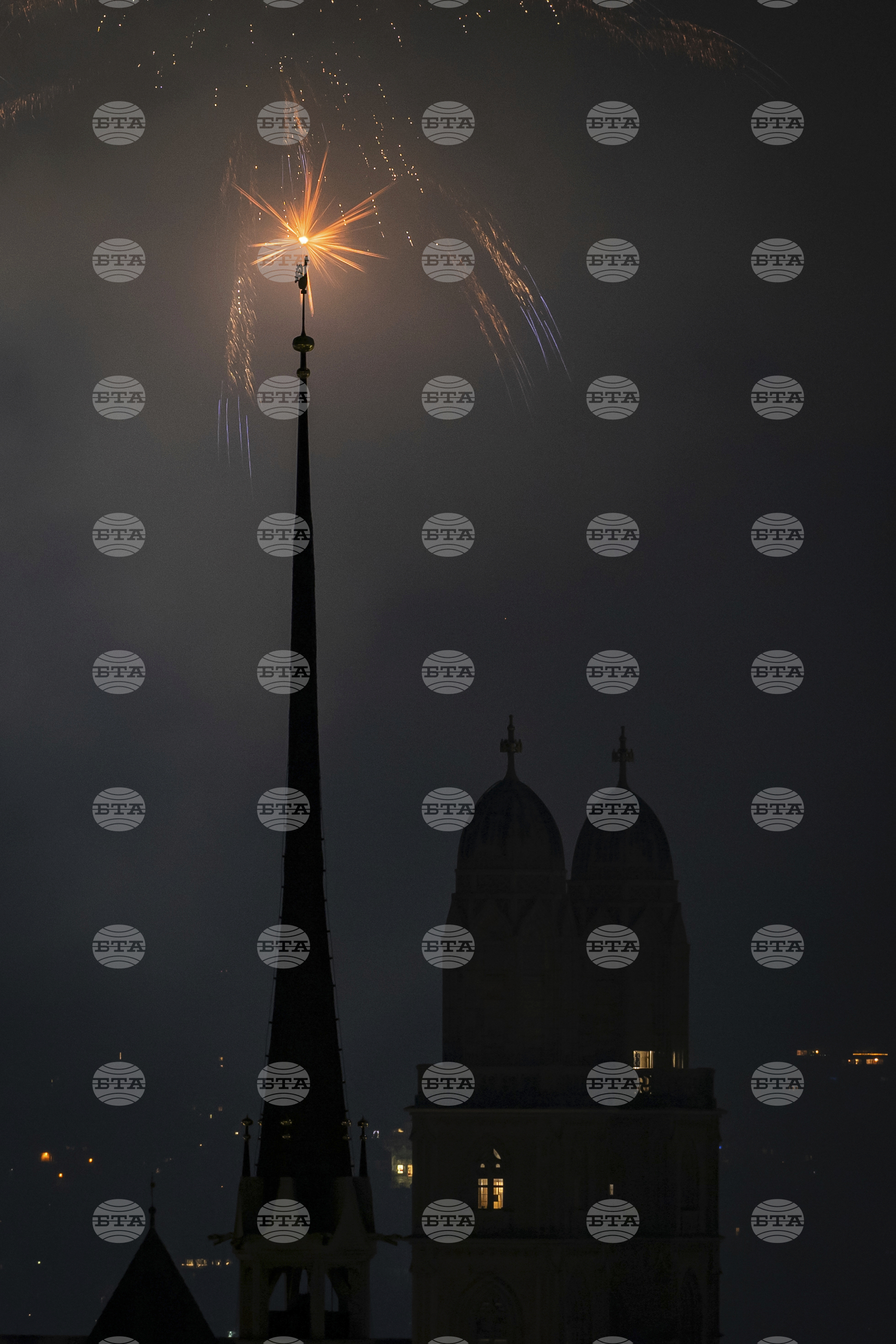 APTOPIX New Year Switzerland