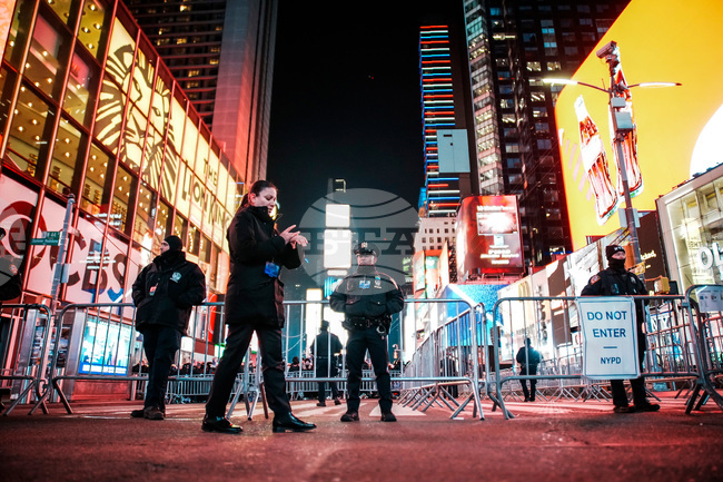 APTOPIX New Year's Eve New York