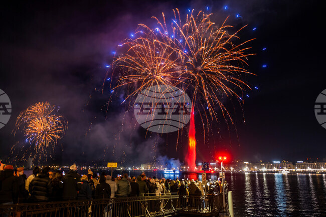 APTOPIX New Year's Eve Geneva