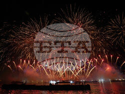 APTOPIX New Year's Eve London