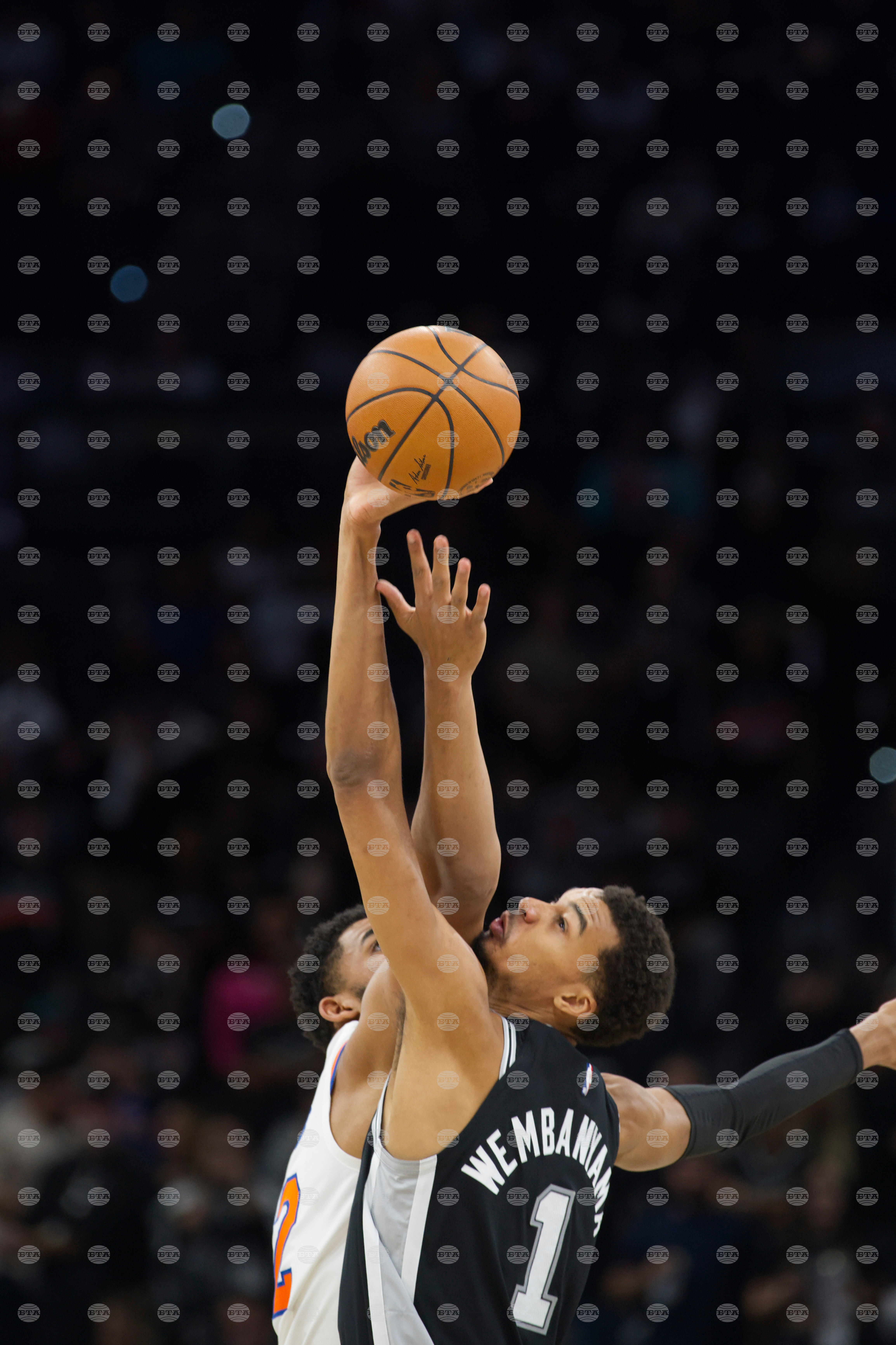 Knicks Spurs Basketball