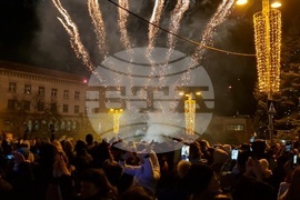 Велико Търново - Нова година - посрещане