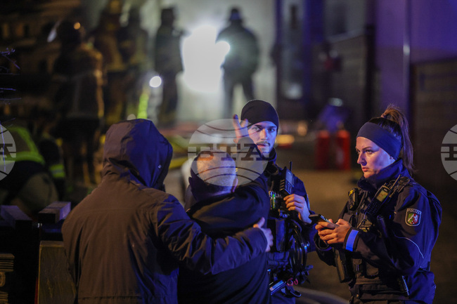 Germany Warehouse Fire