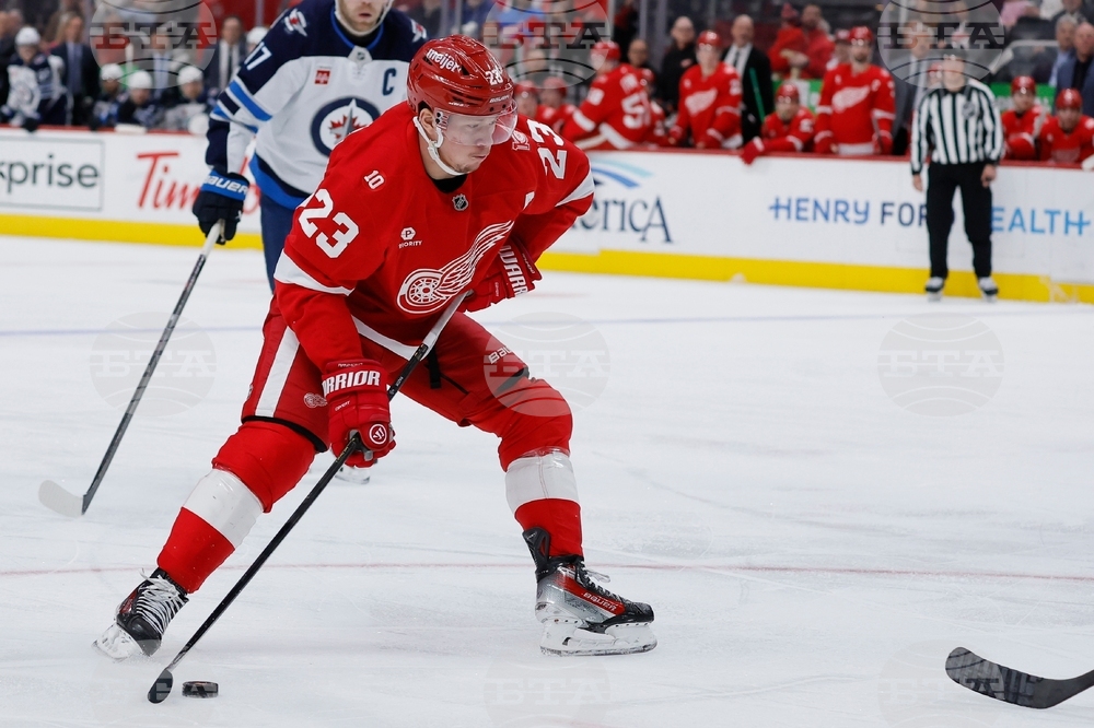 Jets Red Wings Hockey