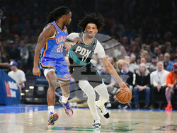 Trail Blazers Thunder Basketball