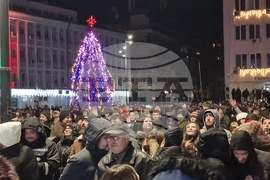 Търговище  - Нова година - посрещане