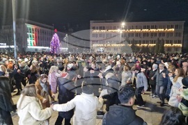 Търговище  - Нова година - посрещане