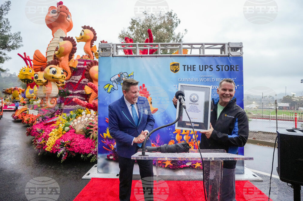 The UPS Store Guinness World Record Shoot