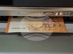 София. банкомат - теглене в евро. Снимка: Елена Савова/БТА