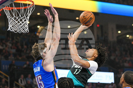 Trail Blazers Thunder Basketball