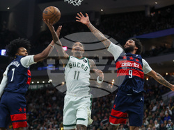 Wizards Bucks Basketball