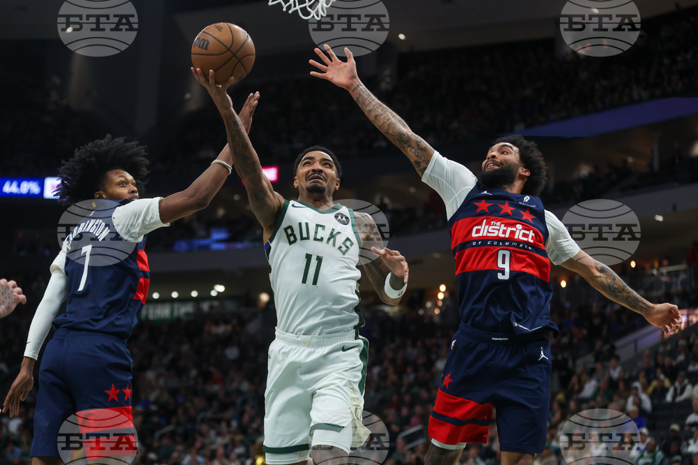 Wizards Bucks Basketball