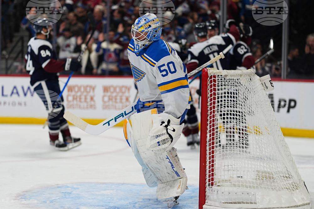 Blues Avalanche Hockey