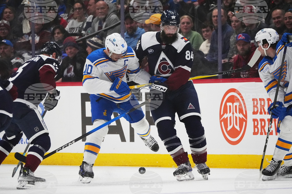 Blues Avalanche Hockey