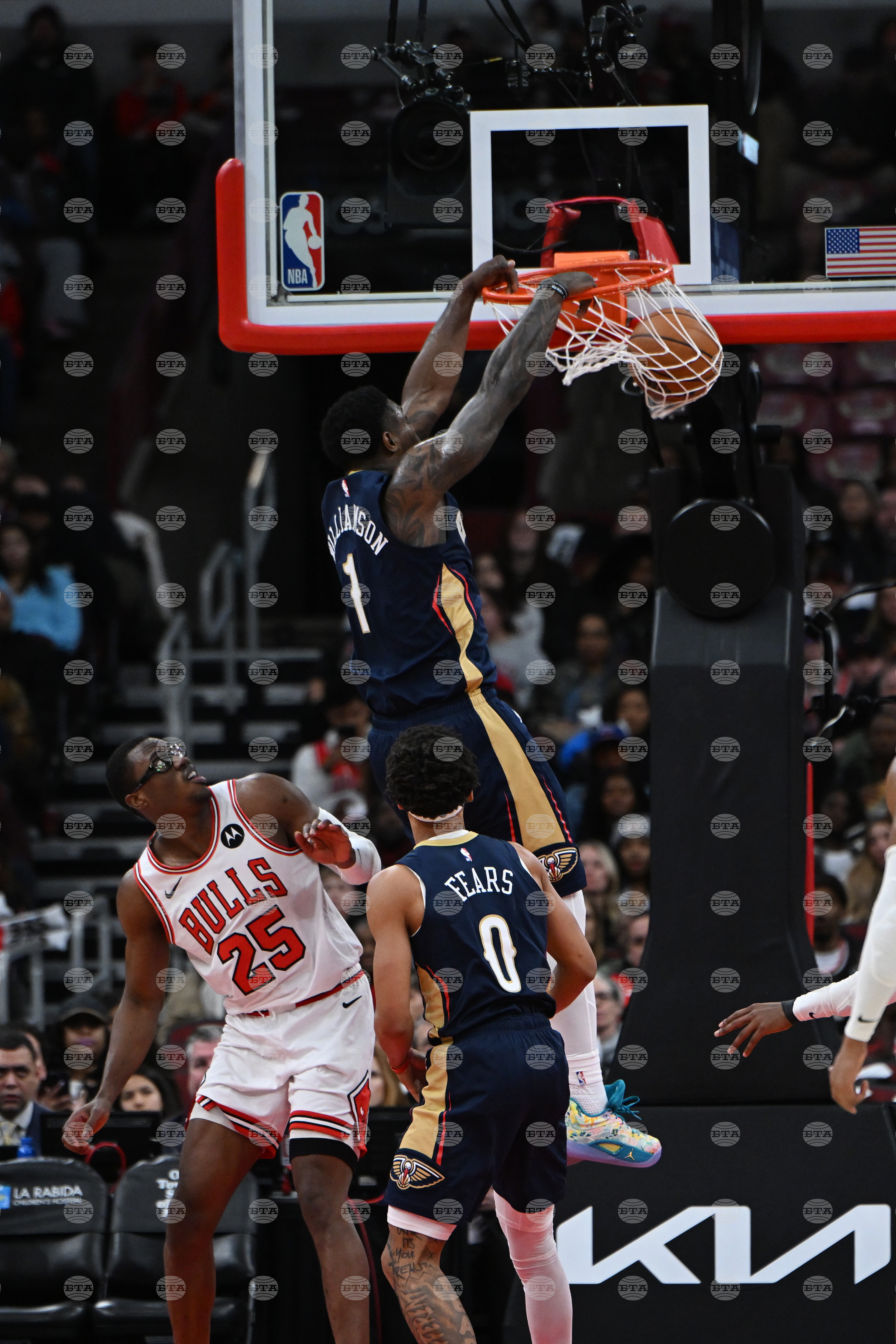 Pelicans Bulls Basketball