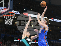 Trail Blazers Thunder Basketball