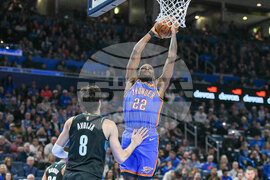 Trail Blazers Thunder Basketball